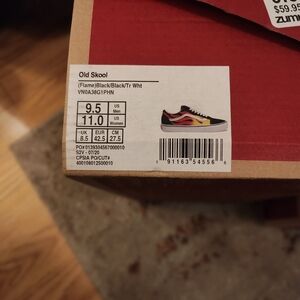 Vans Old Skool Flame Sneakers Men 9.5